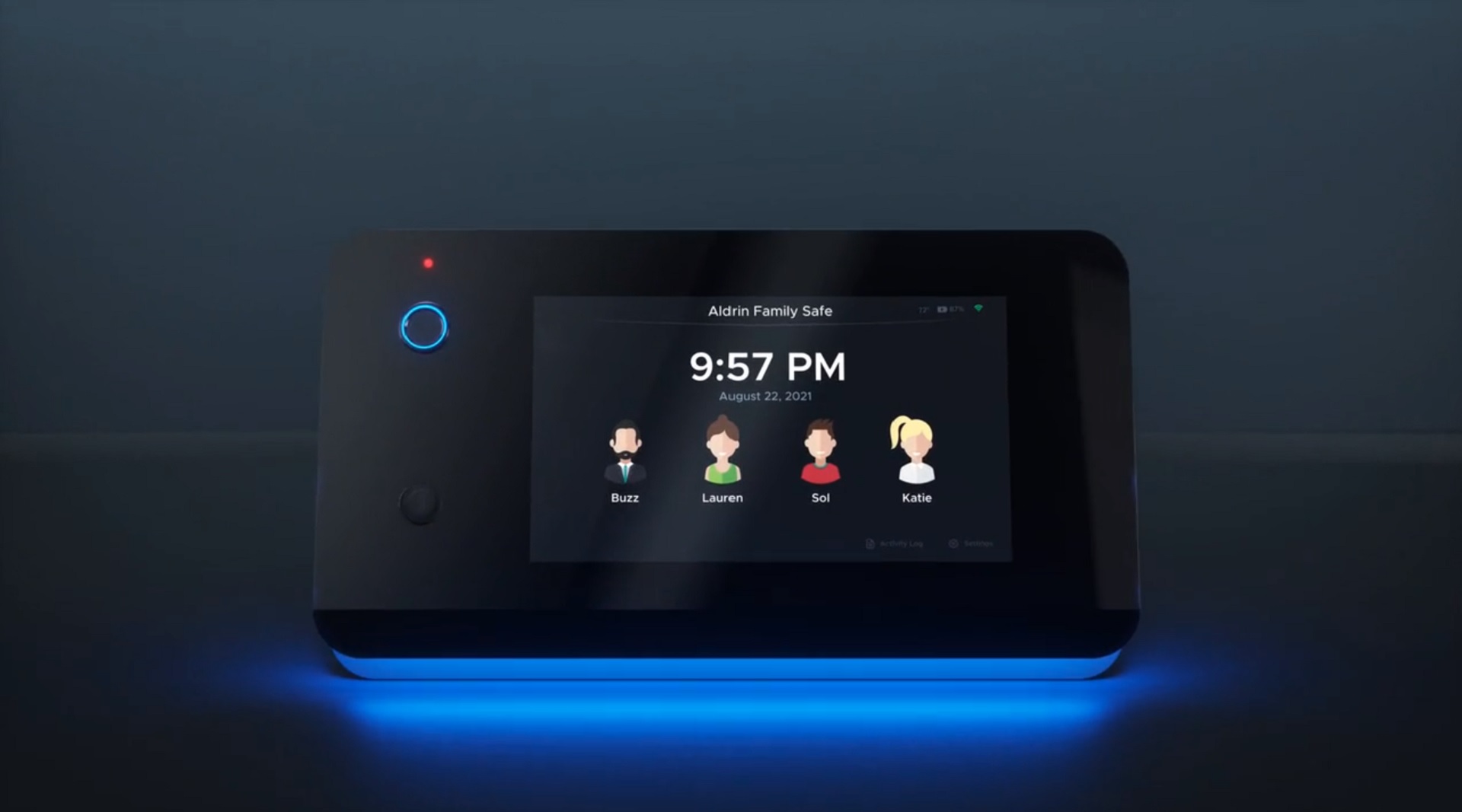 Photo du coffre-fort du futur Space Safe 2